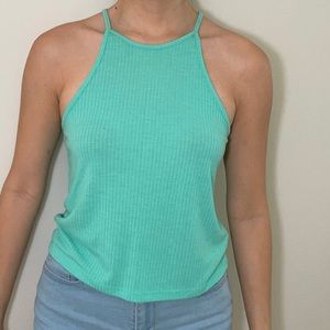 Halterneck Tank Top